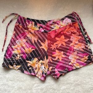 Shakti active wear side string shorts bikram hot yoga